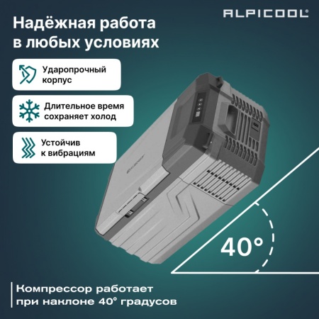 Компрессорный автохолодильник Alpicool NL15 (12/24)